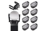 8Pcs Foldable Ball Pick Up Claw Sucker Put On Putter Grip Ball Pick Up Retriever Grabber V1308-DSZKI-194