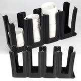 Coffee Milk Tea Cup Storage Rack Stand Disposable Paper Cup Holder Organizer for Bar CounterStraight V1294-YM0901-3118200095412