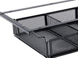 Under Desk Drawer Organizer - Slide-Out Storage Basket, Space-Saving Hidden Desktop Tray Container V1369-AZ3-W-11581