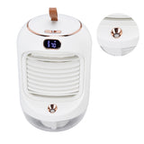 Mini Air Conditioner Humidifier Aromather 3 Gears 5 Blades USB Charging Night Light Water Cooling V1294-YM0523-3113220038611