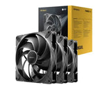 Antec Tranquil140, PWM, 2000RPM, 59.23CFM, 2.46mmHO, 4 Pin PWM Connector, 140mm x 25mm Performance V1202-V2-CAA-TQ140-3PK