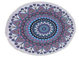 Beach Towel Oversized Soft Thick Microfiber Round Shape Absorbable Moisture Swim Towel for Outdoor V1294-YM0716-3112220051912
