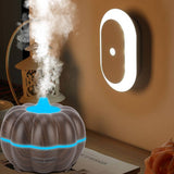 Pumpkin shape Mini Humidifier Air Purifier Home Office V1294-YM0901-JY30179-03