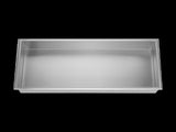 641 x 336 x 101mm Shower Niche Single Shelf Organizer No Tile Needed in Stainless Steel V63-900701