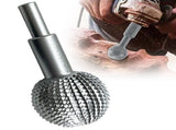 JWDX, 1 Grinding Woodworking Sphere Burr File Wood Carving Spherical Polishing Grinding for V1189-LWWAL-20260325-02194