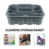 unbranded Cleaning Basket Toolbox Organized Cleaning Supplies Cleaning Bucket Cleaning Tool Carrier V1366-AZ2-W-12363