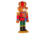 Christabelle 1.47m Teddy Bear Nutcracker Christmas Light Up Display LED Outdoor Indoor Xmas Yar 112_SHE208