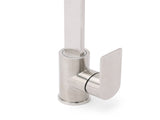 WELS Brushed Nickel Square Kitchen Sink Laundry Mixer 360 Swivel Faucet Tapware V1233-KRS501N