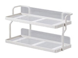 Countertop Shelf Organizer Carbon Steel 2 Tier Multifunctional Kitchen Spice Rack for Bedroom V1294-YM0710-3117230286611