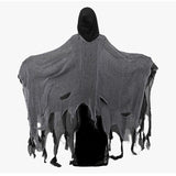 Halloween Adult Horror Hooded Tattered Cloak! Witch Zombie Reaper Cosplay Robe, Party Ghost V1232-PFDP-002