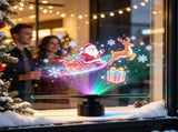 3D Hologram Projector, 4/16 Inch Christmas & Halloween HD LED Hologram Projector Holographic V1107-CS-MDMXA29