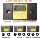 45cm Large Digital Electronic Safe Deposit Safe Security Box Office Home Cash Jewelry V324-ELCSAFE-45