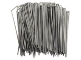 100Pcs U Shaped Garden Stakes Galvanized Steel Landscape Stakes Pins for Weed Barrier Sod Fabric V1294-YM0703-3111230111512