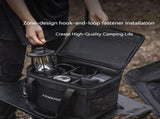 Black storage box, home storage, garden storage, portable storage box, durable storage container, V1106-127-77172