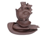 Ceramic Incense Burner Waterfall Backflow Incense Holder Ornament for Home Bedroom Office Sauna SPA V1294-YM0523-3115210230911