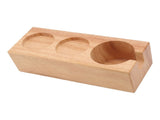 Coffee Filter Tamper Holder Beech Environmental Protection Coffee Tamper Station Base for Home Bar V1294-YM0717-3118220188212