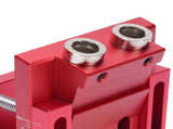 3 in 1 Portable Screw Jig Set Adjustable Precise Drilling Aluminum Alloy Woodwork Guides Joint Angle V1294-YM0901-3114250037511