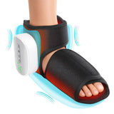 Air Compression Heated Foot Massager, Sole & Ankle Dual Zone Kneading with 4 Intensities, 4 Temp and V888-ELOSUNG55104-1