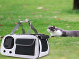 Cat and Dog Transport Bag - Travel Basket - Foldable Cat Transport Box - Cat Bag - Pet Carrier Bag V1188-MS101-02959-1