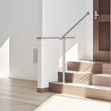 VEVOR 31.5in 80cm Handrails for Outdoor Steps for Porch Deck Stainless Steel V952-BXGDLZFS80CM27A3MV0