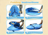 Instant Pop Up Beach Tent Quick Setup Sun Shelter Portable UV Protection Outdoor Camping Tent for V1265-YY-486