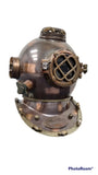 US Navy Mark V Diving Helmet Dark Antique Finish V440-DH103F