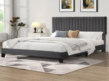 Levede Bed Frame Queen Size Mattress Grey BF1046-Q-GY