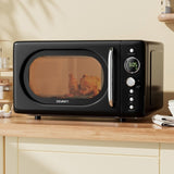 Devanti 20L Microwave Oven 700W Black MIO-EF20L-BK