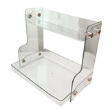 Desktop Storage Rack Double Layer Space Saving Multifunctional Desk Organizer for Dormitory Office V1294-YM0901-3117230318413
