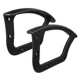 2 Pcs Chair Arm Accessories Arms Heavy Duty Gaming Velvet Office Black V1192-AZ-W-34267