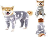 Bobasndm Turtleneck Dog Clothes,Autumn Winter Dog Jumpsuit Coat,Winter Soft Warm Flannel V1189-WXFWAL-20260319-01051