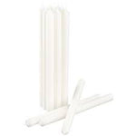 50 bulk buy pack white wax 20cm taper church house vigil candleabra candle 2CM WIDE V382-50WAXTAPER