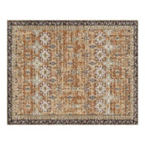 VEVOR Large Area Rug 2286 x 2896 mm Anti-Skid Floor Mat Vintage Brown Green V952-JXDDT7595FTFU6UQD001V0