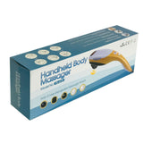 Full Body Handheld Massager - 6 Massage Heads Neck Shoulder Back Legs V238-SUPDZ-32459224645712