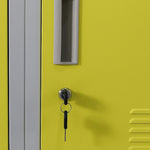 12-Door Locker for Office Gym Shed School Home Storage - Standard Lock with 2 Keys V63-838931