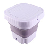 Portable Washing Machine 11L ABS PP Automatic Mini Foldable Bucket Washer with Drainage Pipe for RV V1294-YM0901-3113230324612