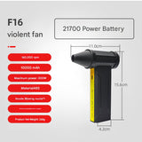 Portable Jet Fan - 200W Powerful Handheld Air Duster & Blower V888-ELOSUNG31153