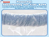 Blue Elephant Bath Hooded Towel for Kids,Extra Soft and Fast Drying Poncho for Toddlers Age V1258-DP02-C-593
