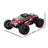 Keezi Kids Remote Control Car Off-Road Truck with Lights Electric Vehicle Toys RC-CAR-2WD-100M