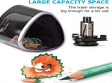 Electric pencil sharpener, Desktop automatic pencil sharpener, Office supplies V1105-YAQB-001