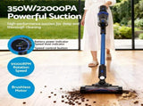 Devanti Stick Vacuum Cleaner Brushless Cordless 350W Blue VAC-CL-H-C9-BL