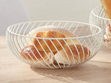 Fruit Rustproof Iron Desktop Storage Round Large Capacity Metal Wire Sundry Organizer V1294-YM0901-3117240172211