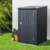 Giantz Garden Shed 0.99x1.04M Sheds Outdoor Tool Storage Workshop House Steel SHED-LOG-87X98X148-AB