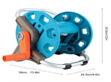 G1/2 Water Pipe Garden Watering Trolley Reel Hose Rack Storage Holder Rack V1294-YM0901-JY34923