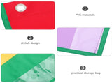 Multi-Color PVC Pocket Chart Organizer for Classroom, Office, and Home Use - and Versatile Storage V1366-AZ2-W-12060