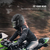 Unmasked Motorcycle Helmet Motocross Helmet with Bluetooth Communication V952-MTCJMKOZBSMHO4CK7V0
