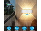 Outdoor Wall Light, 8W Indoor Motion Sensor Lamp, 3000K Warm White Bedroom Wall Light, Waterproof V1188-MS-227-1815