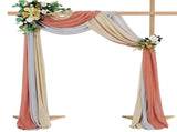 Heavy Duty Square Wedding Arch Wooden Backdrop Stand Balloon Floral Arch Frame V767-HQ-XJ122-V2