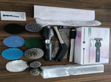 9-in-1 Electric Spin Scrubber with 9 Brush Heads Cordless Cleaning Brush Scrubber Adjustable Angle V1294-YM0901-H49037B