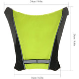 LED Turn Signal Vest, LED Reflective Vest with Direction Indicator, Remote Control, Turn Signals, V1237-ZY-715-011